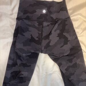 lululemon athletica wunder under camo leggings